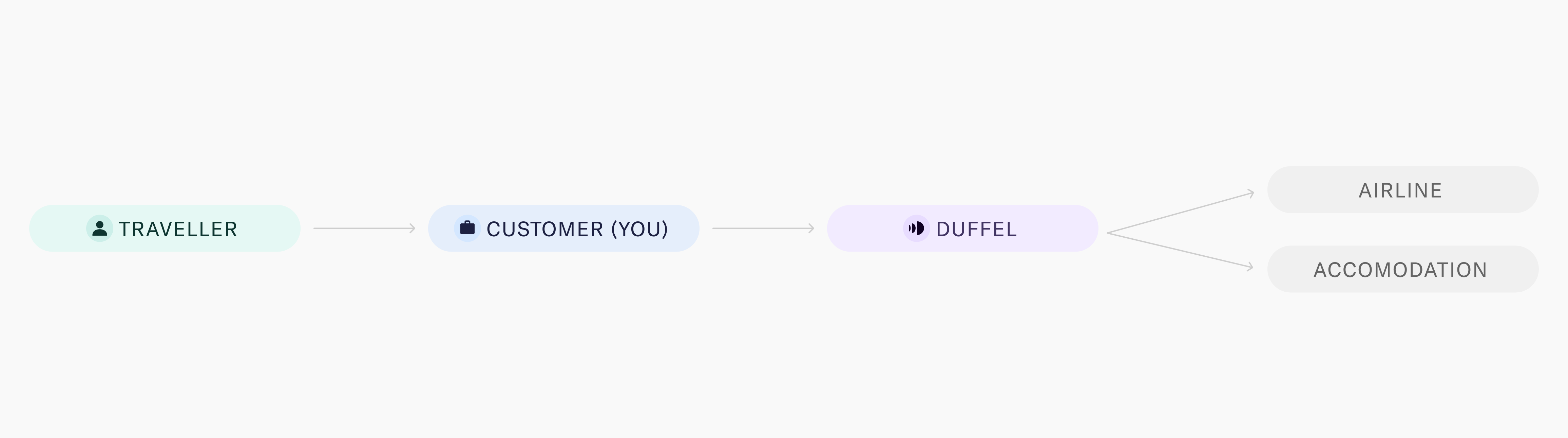 Entities in the payment flow